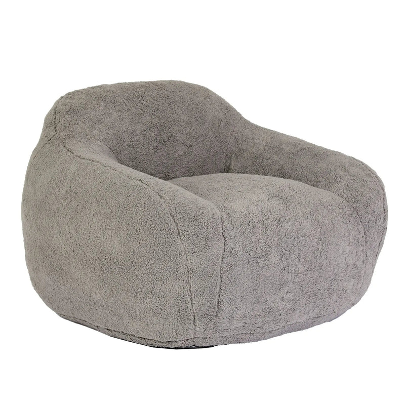 Giant Bean Bag Chair, Spacious Memory Foam With Armrests by HouseOfZazla