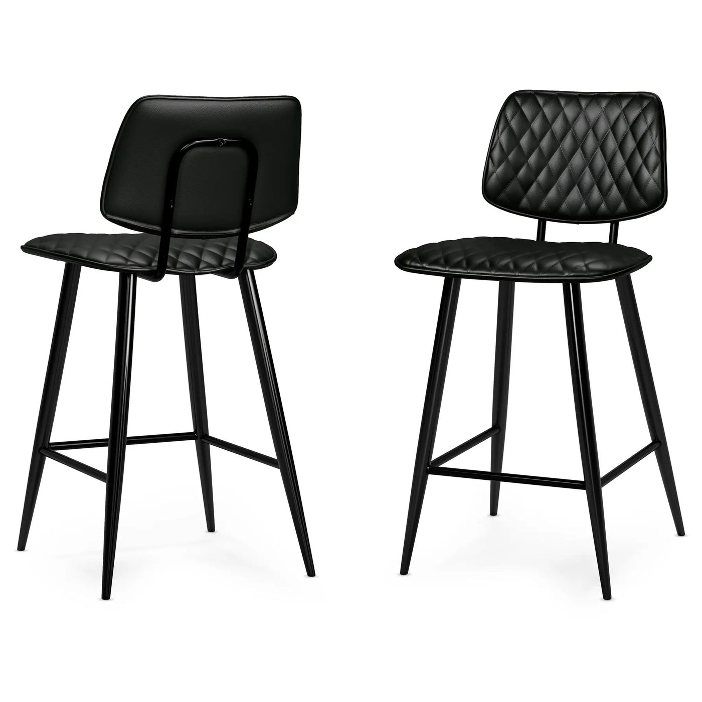 Raya - Upholstered Counter Height Stool (Set of 2) by HouseOfZazla