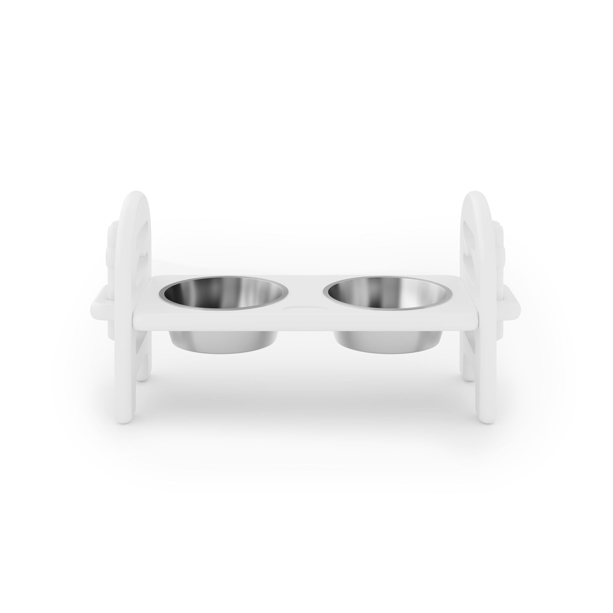 Adjustable Pet Bowl Travel Ready HDPE Durable Poly Lumber Recycled by HouseOfZazla