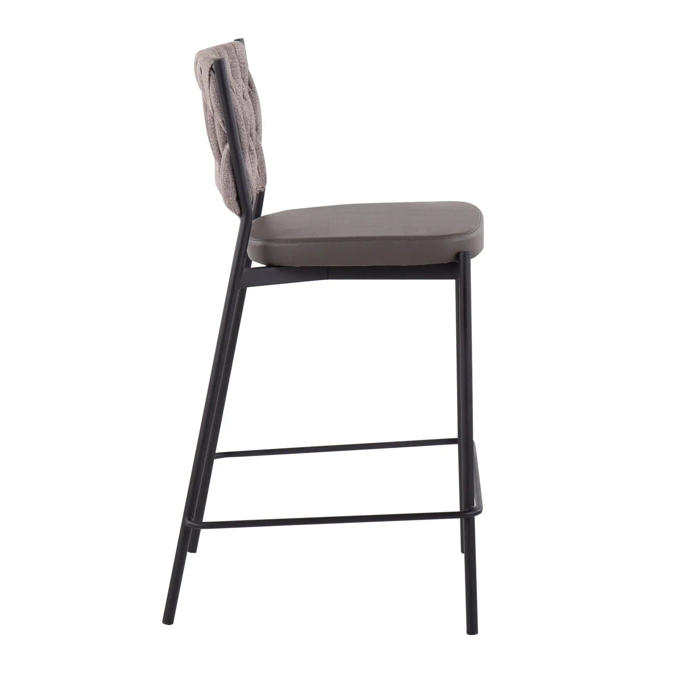 Tania - Braided Contemporary Counter Stool (Set of 2) by HouseOfZazla