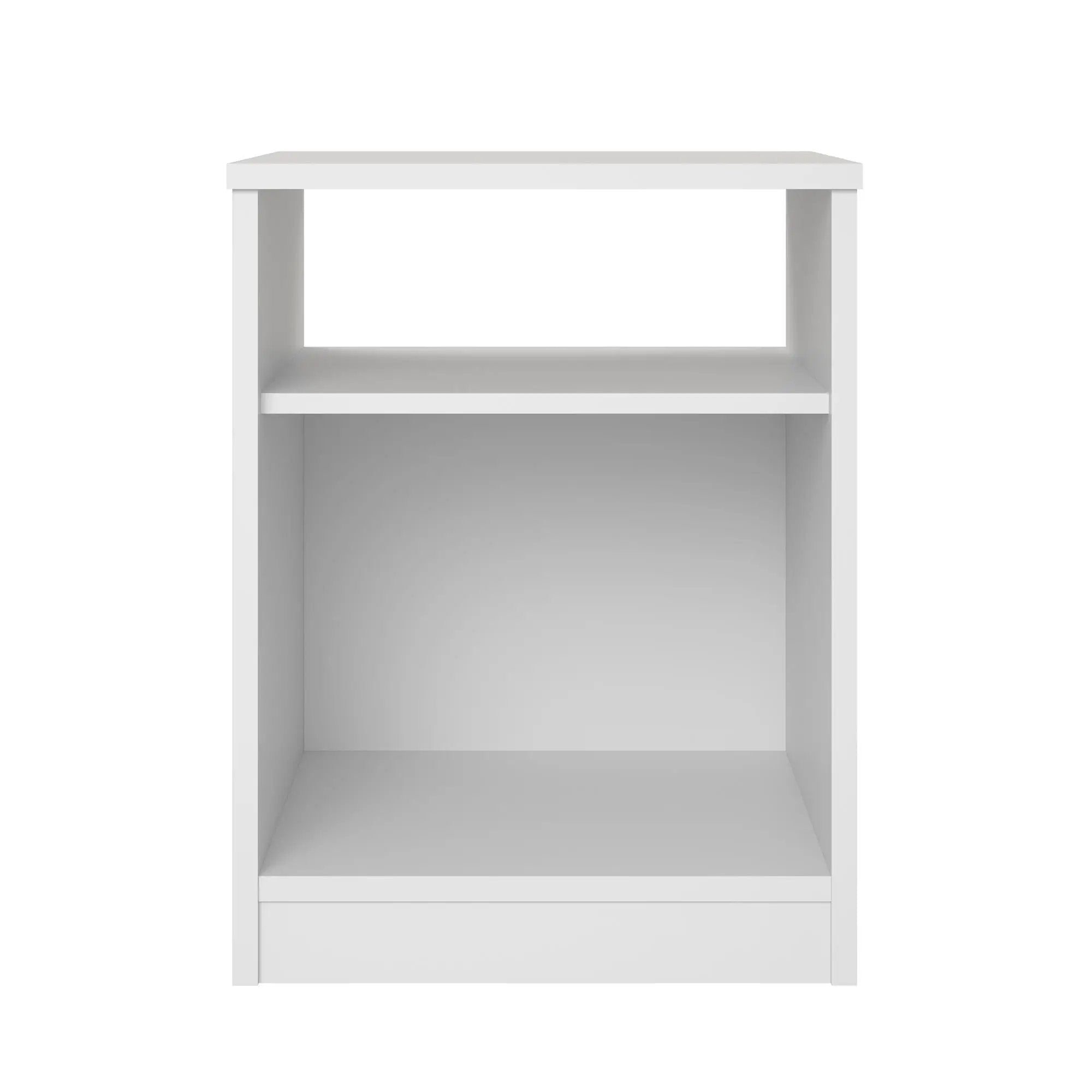 Open Shelf Nightstand - White by Unique Piece Furniture