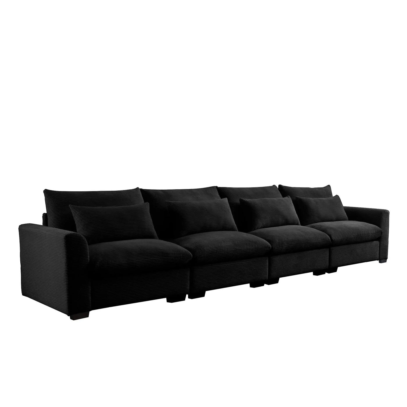 4 Seater Deep Seat Couches for Living Room by HouseOfZazla