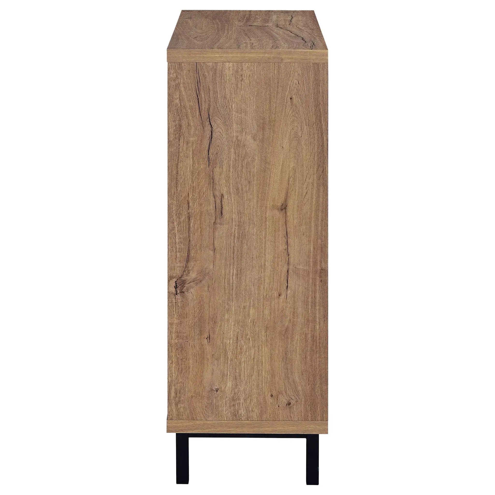 Stagg - 2 Door Shoe Storage Cabinet - Natural by HouseOfZazla