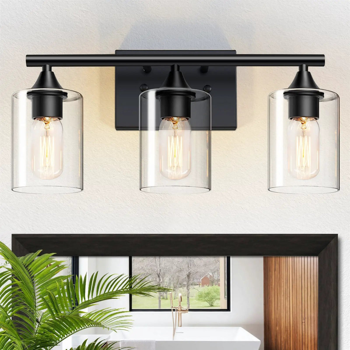 3-Light Matte Bathroom Vanity Wall Light by HouseOfZazla
