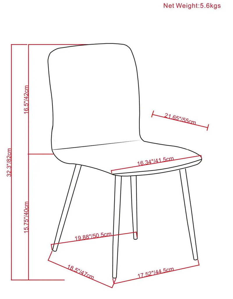 Baylor - Upholstered Dining Chair (Set of 2) by Unique Piece Furniture