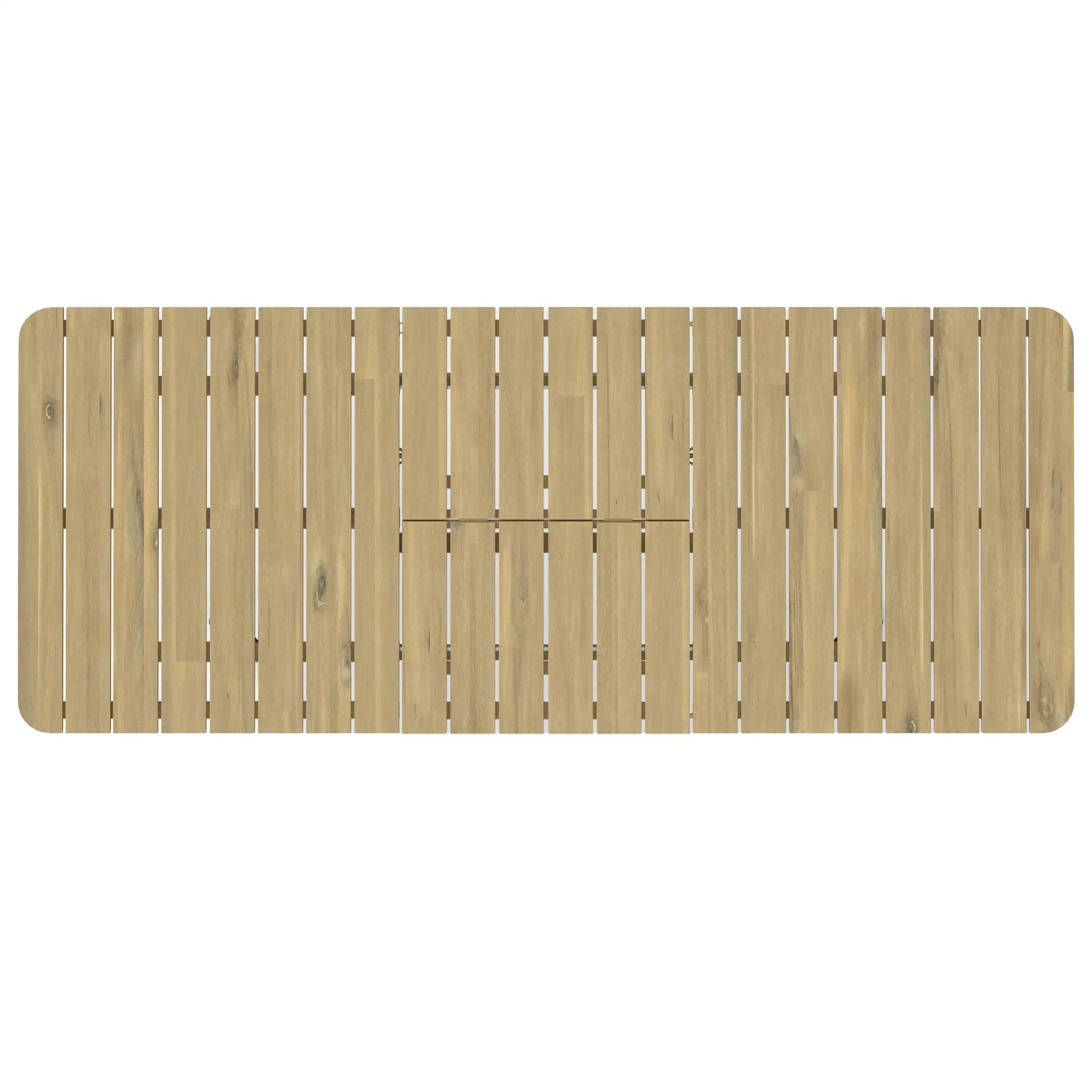 Beachside - Outdoor Extendable Dining Table - Light Teak by Unique Piece Furniture
