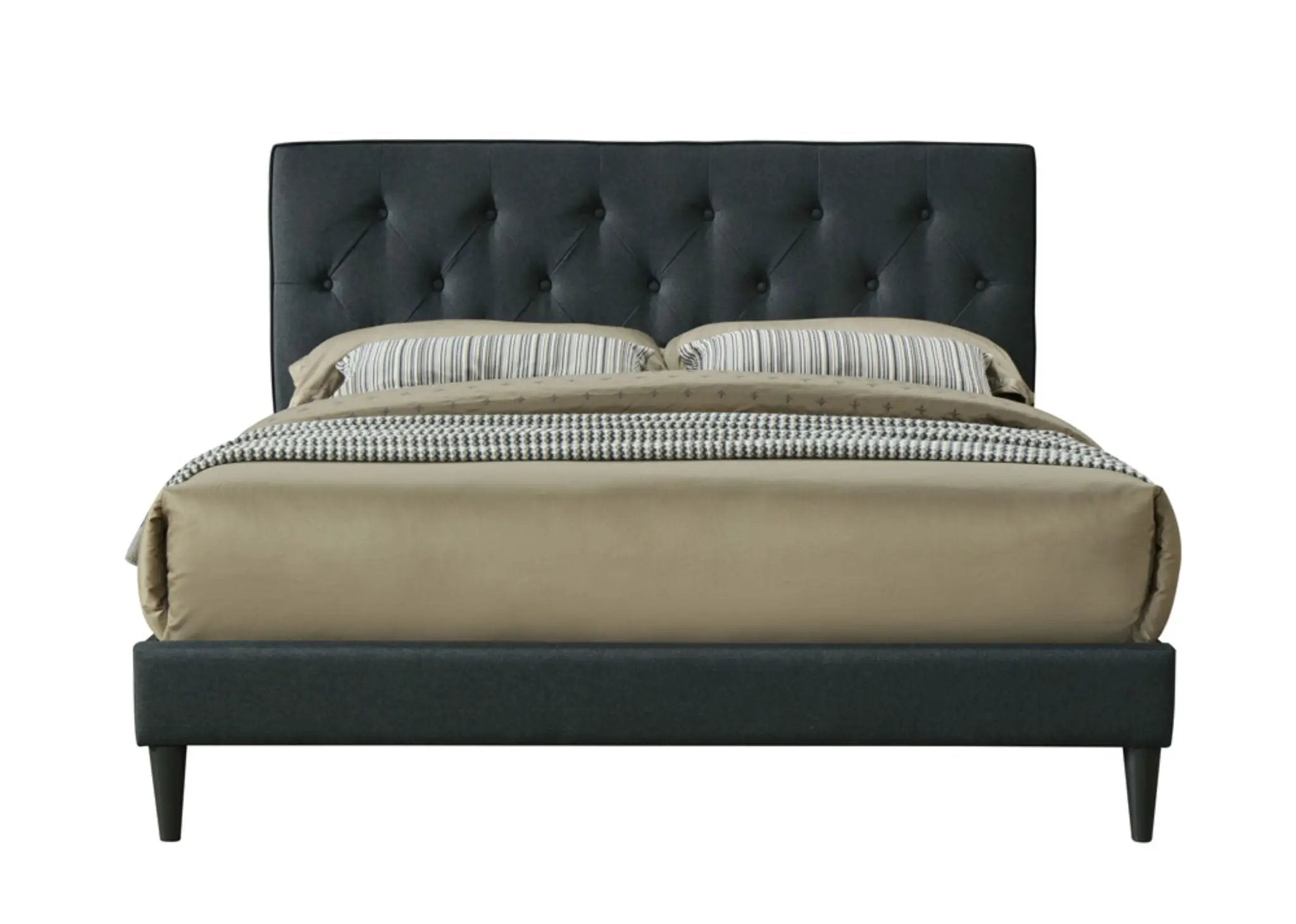 Channel Bed With USB, Elegant Design by Unique Piece Furniture