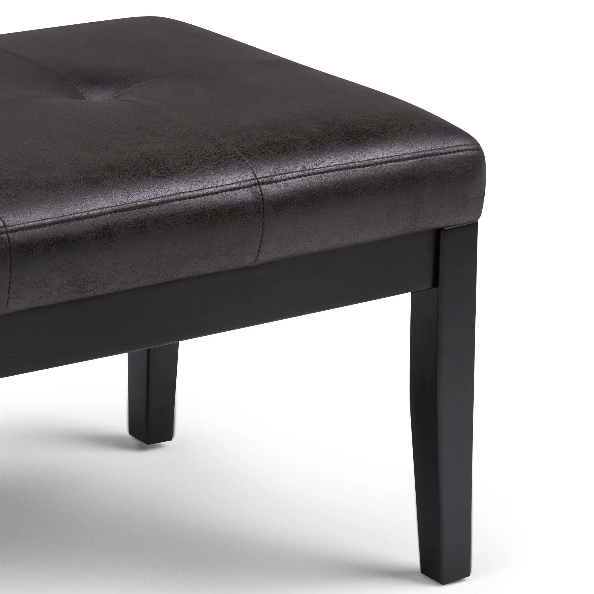 Lacey - Upholstered Tufted Ottoman Bench by HouseOfZazla