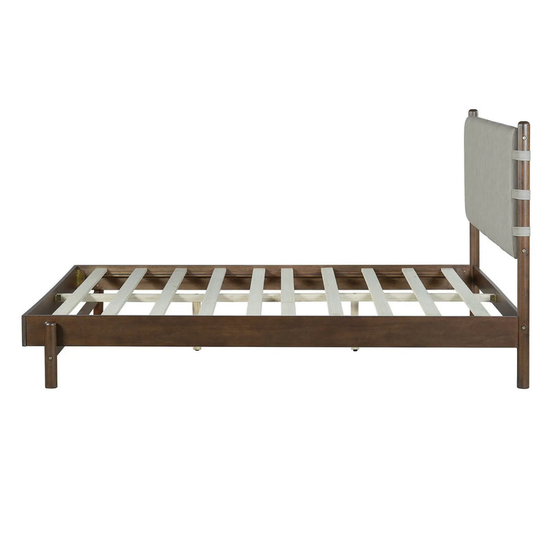 Premium Rubber Wood Platform Bed Frame by HouseOfZazla