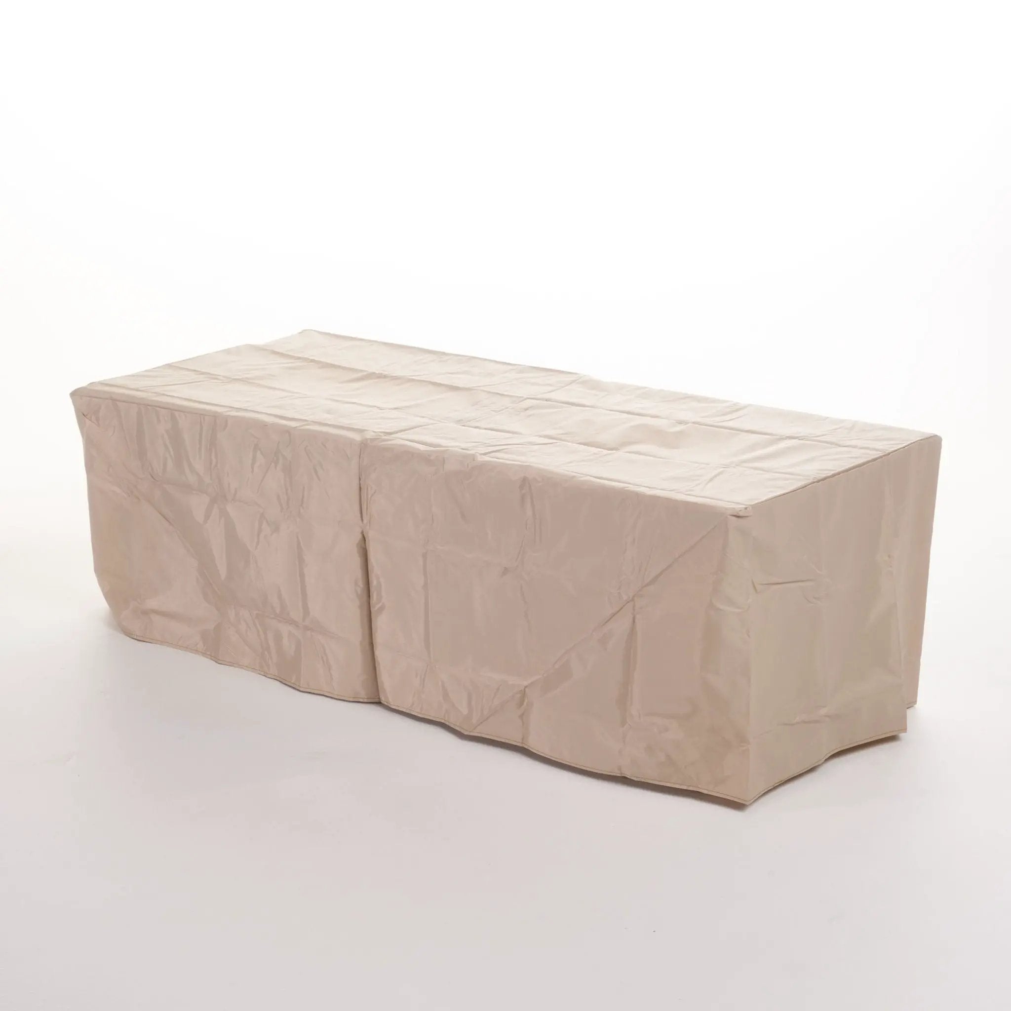 Transitional Rectangular Outdoor Propane Fire Pit With 50,000 BTU by HouseOfZazla