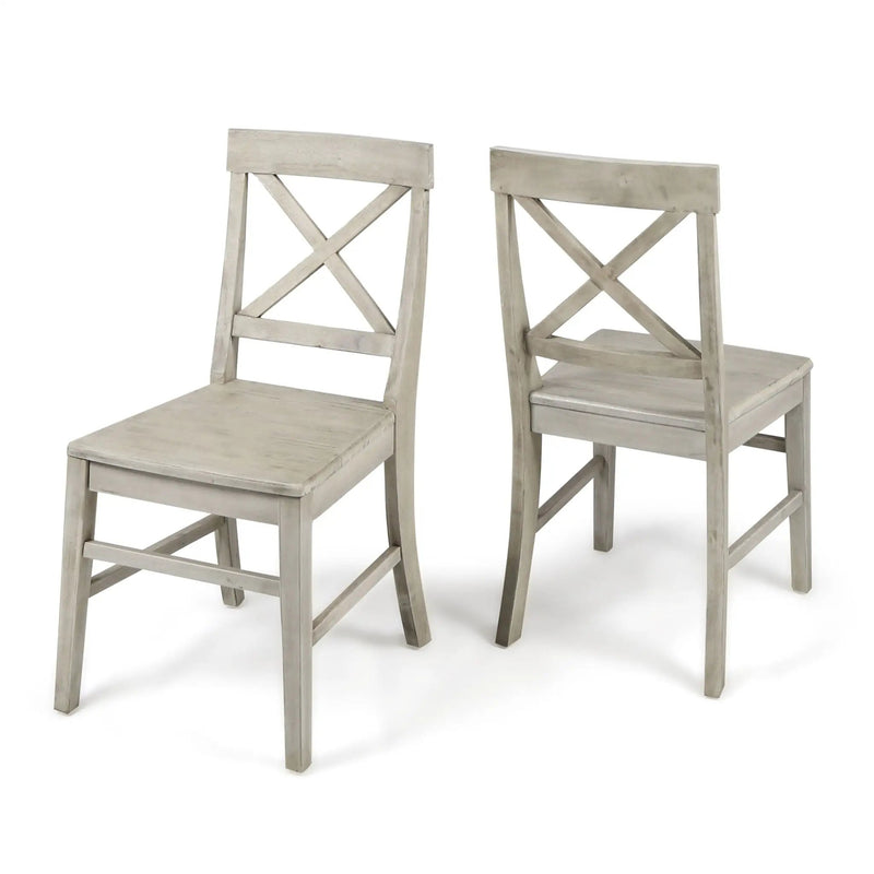 Plethora - Dining Chair With X Shaped Back (Set of 2) by HouseOfZazla