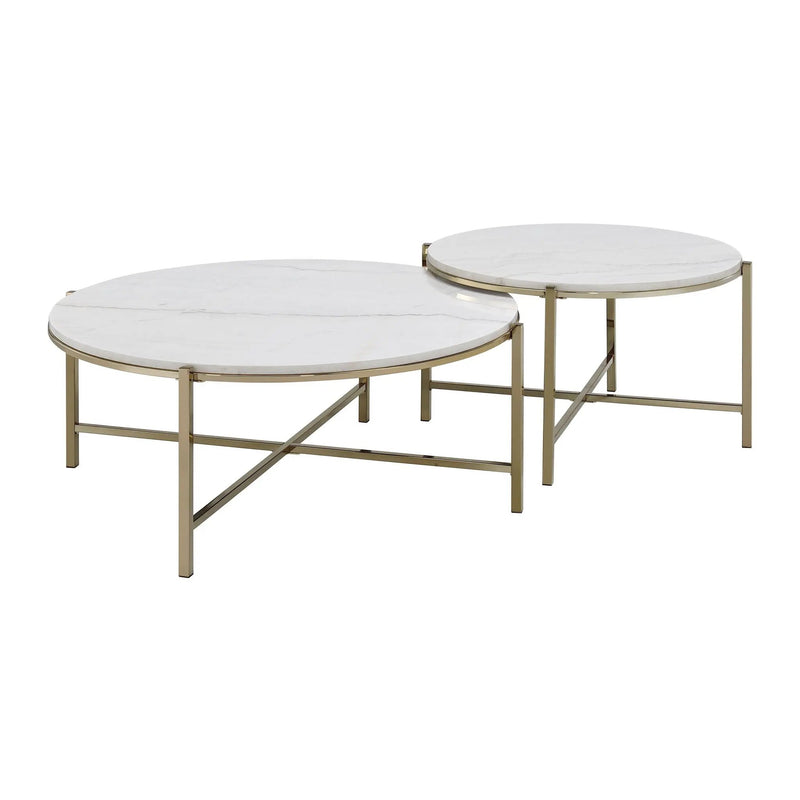 Zaidee - Nesting Table Set - White by Unique Piece Furniture