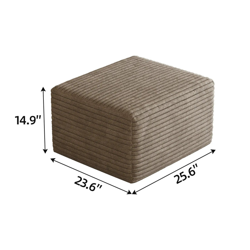 Sofa Ottoman - No Assembly Required by HouseOfZazla