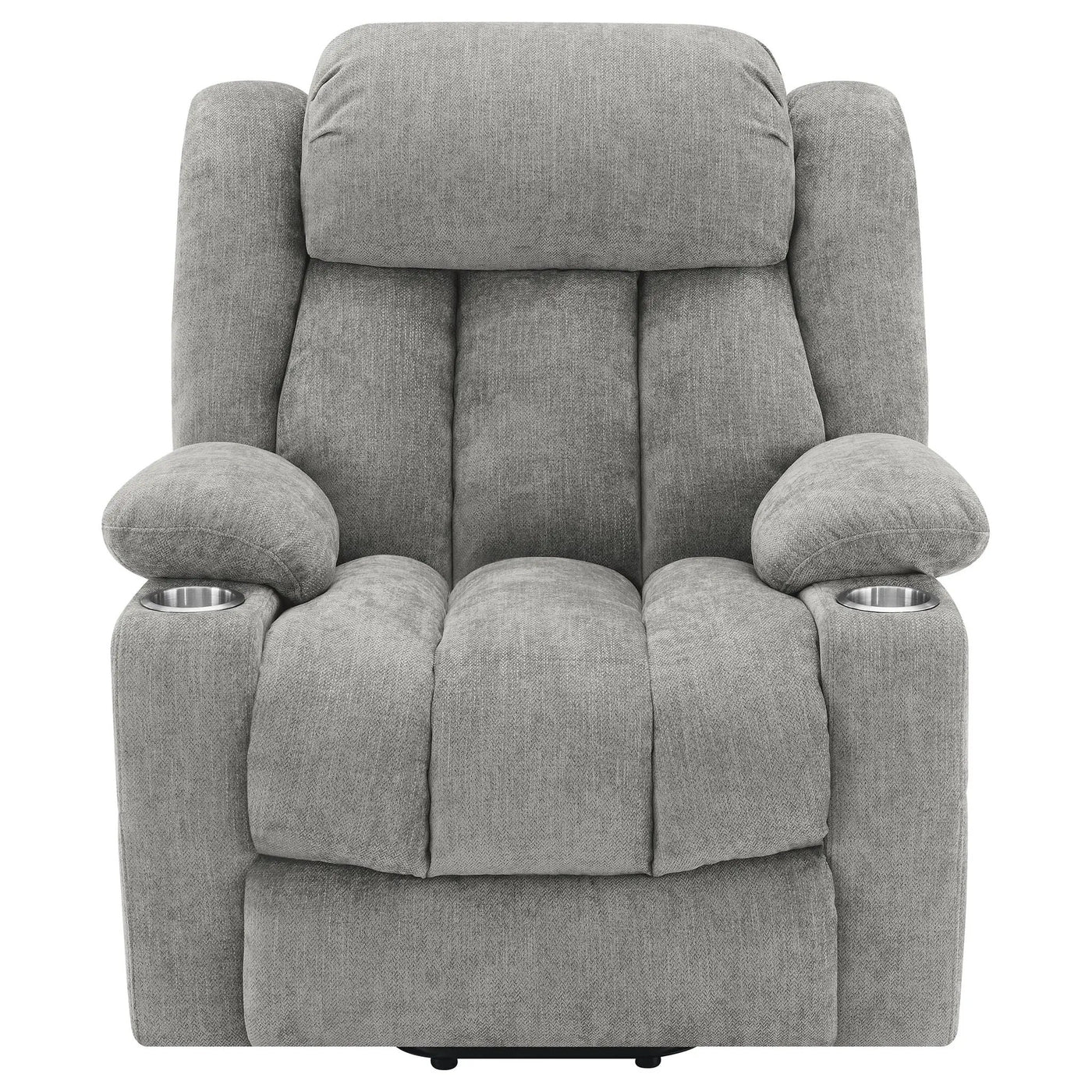 Beca - Upholstered Power Lift Recliner With Cupholders And USB Charging by Unique Piece Furniture
