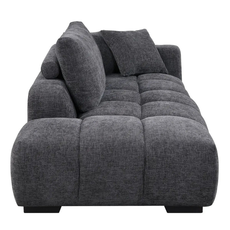 Chosen - Sectional Sofa With 3 Pillows by Unique Piece Furniture