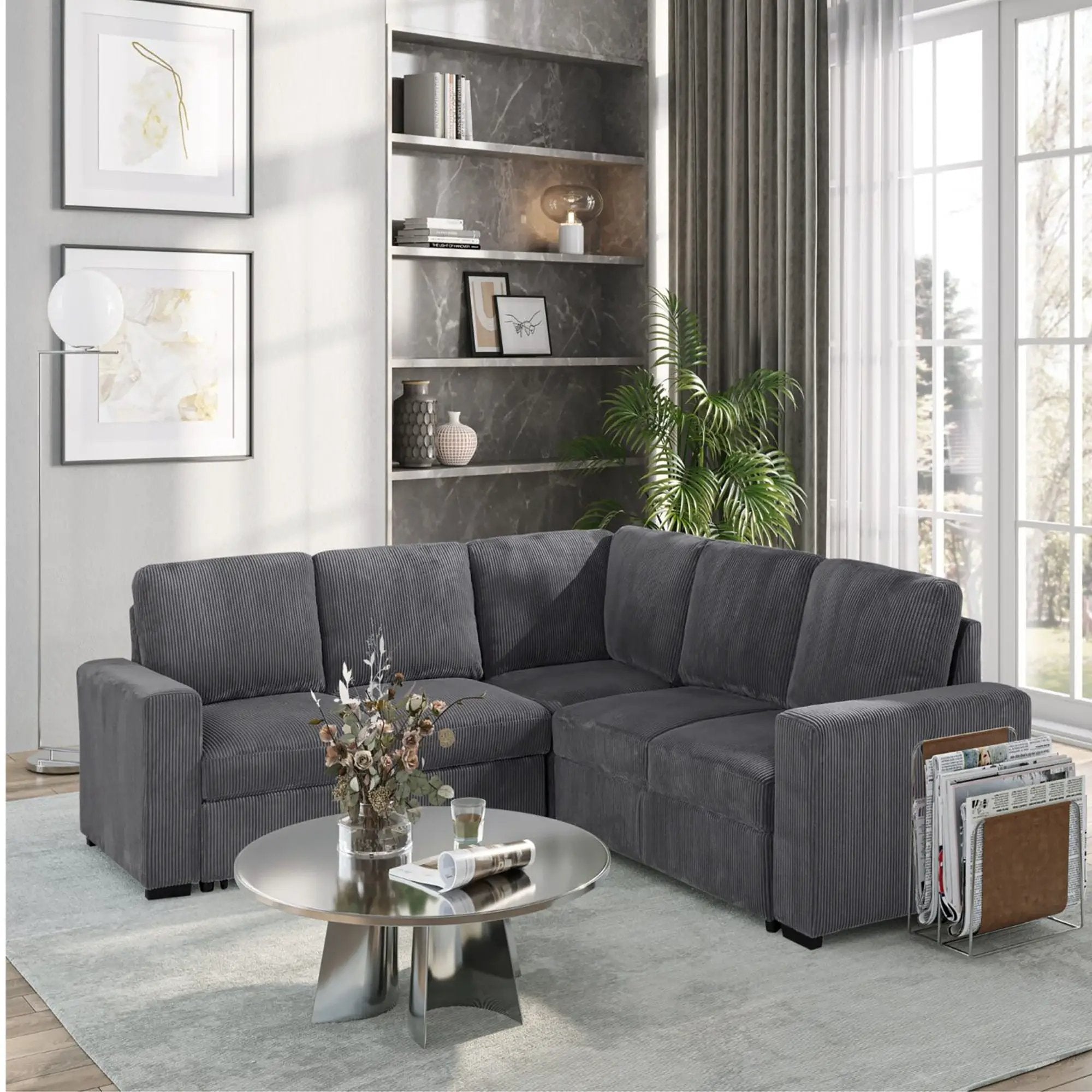 Melody - Contemporary Design Sectional Sofa by Unique Piece Furniture