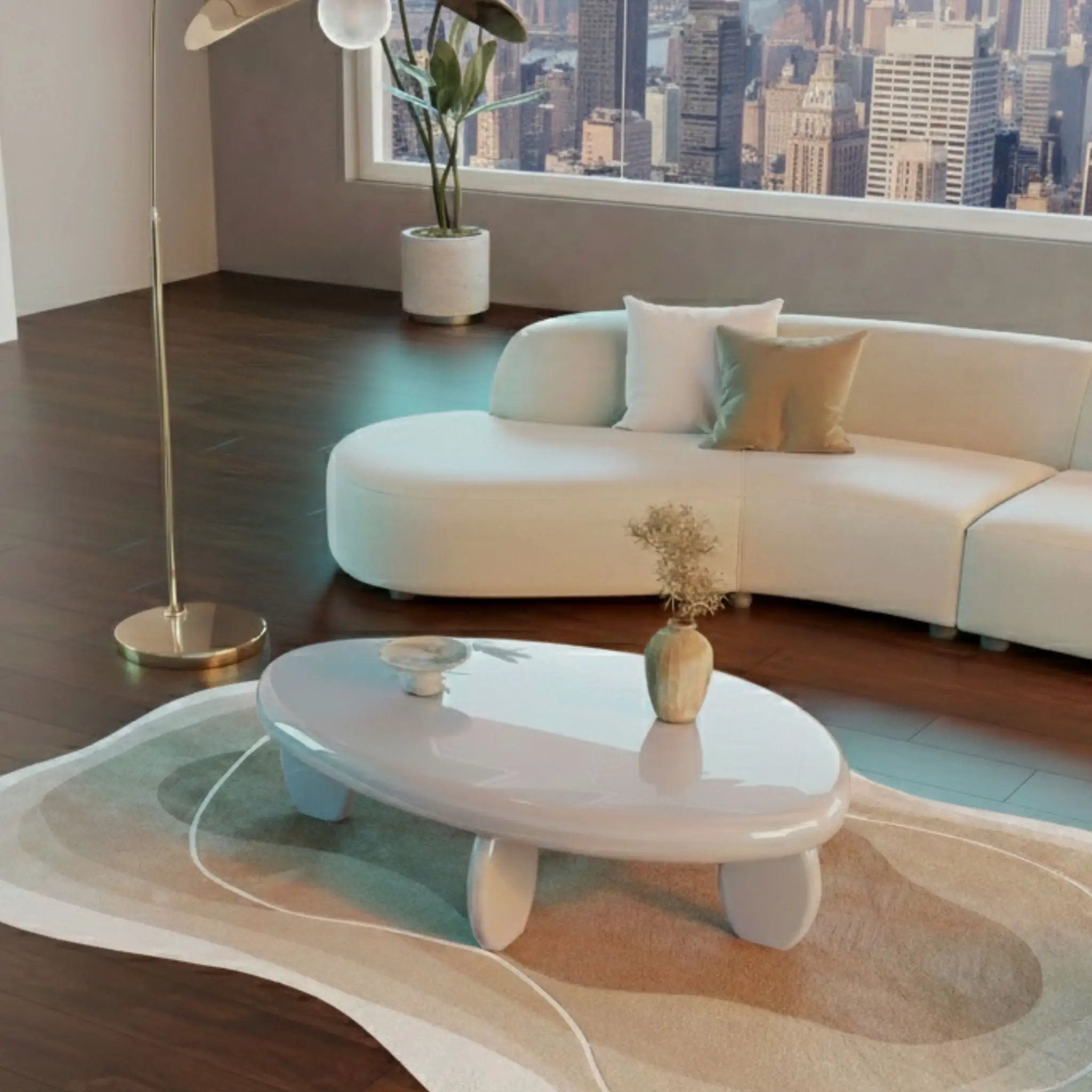 Cobblestone Coffee Table by Unique Piece Furniture