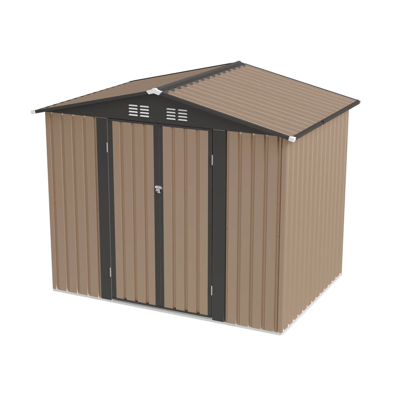 8FT x 6FT Garden Shed with Apex Roof by HouseOfZazla
