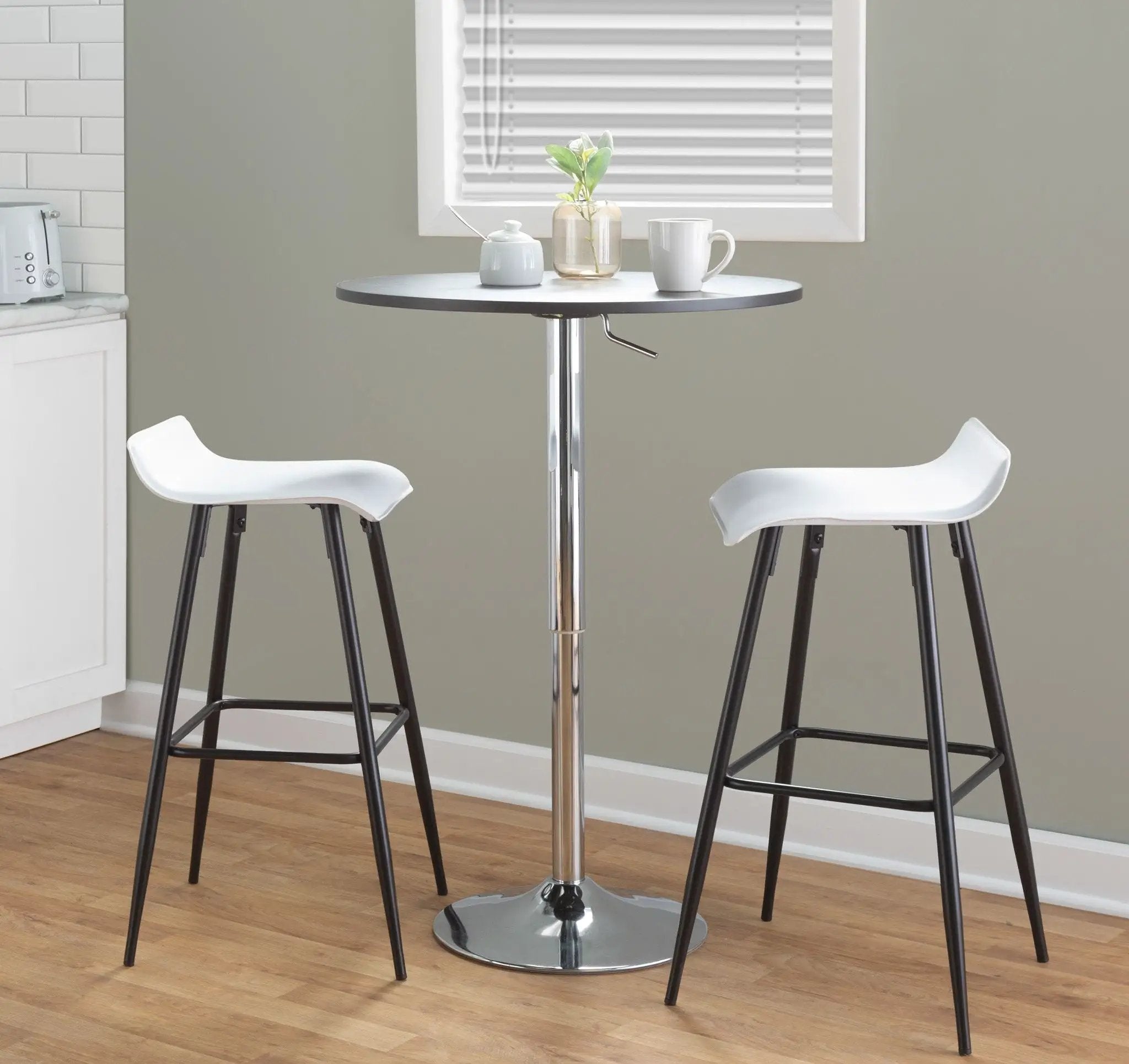Ale - Contemporary Fixed-Height Bar Stool (Set of 2) by Unique Piece Furniture