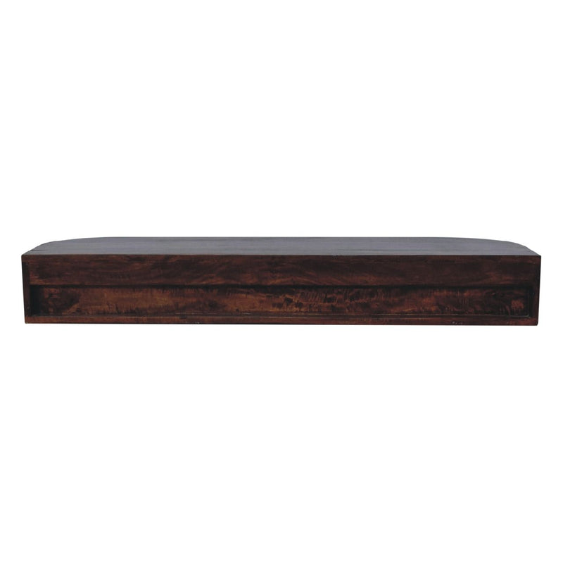 Lunar - 2 Drawer Floating Console - Chestnut by HouseOfZazla