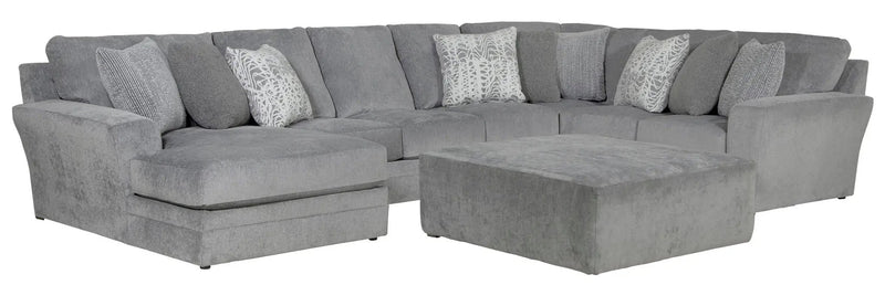 Glacier - Sectional With Cocktail Ottoman by Unique Piece Furniture