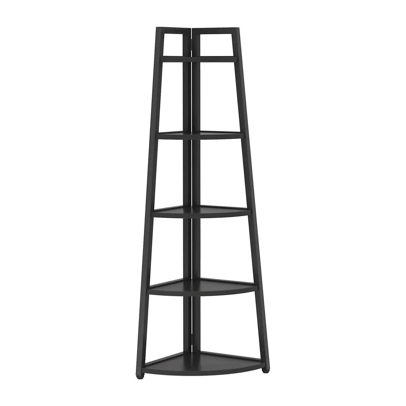 Tall 5 Tier Corner Bookshelf For Living Room by HouseOfZazla