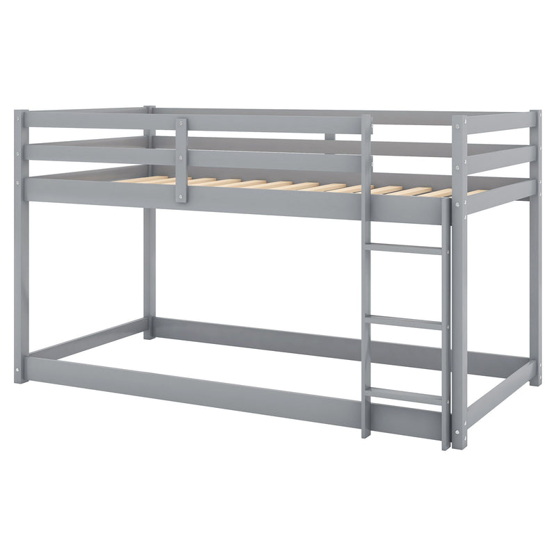 Floor Bunk Bed With Ladder