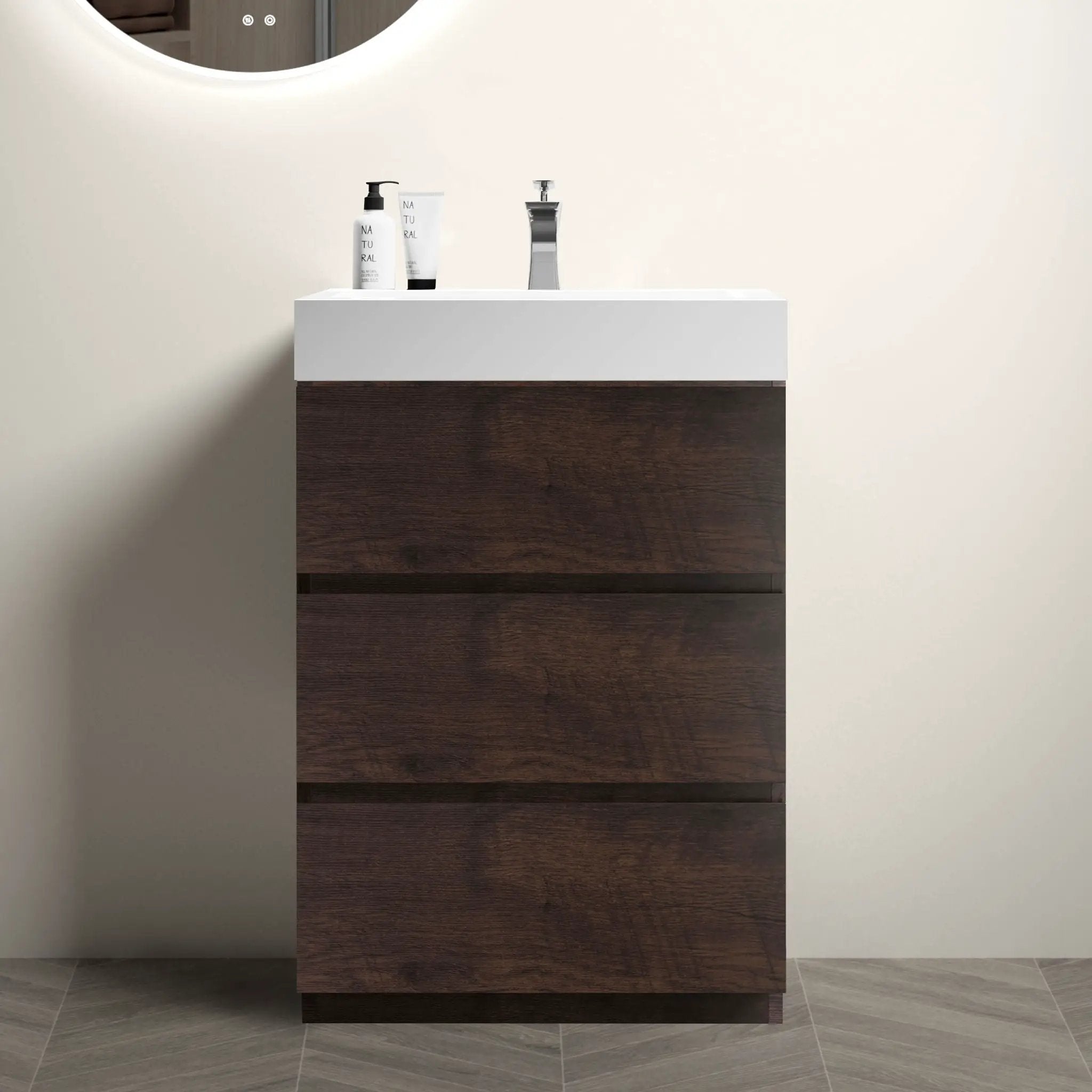 Alice - Bathroom Vanity With Large Storage, Freestanding by Unique Piece Furniture