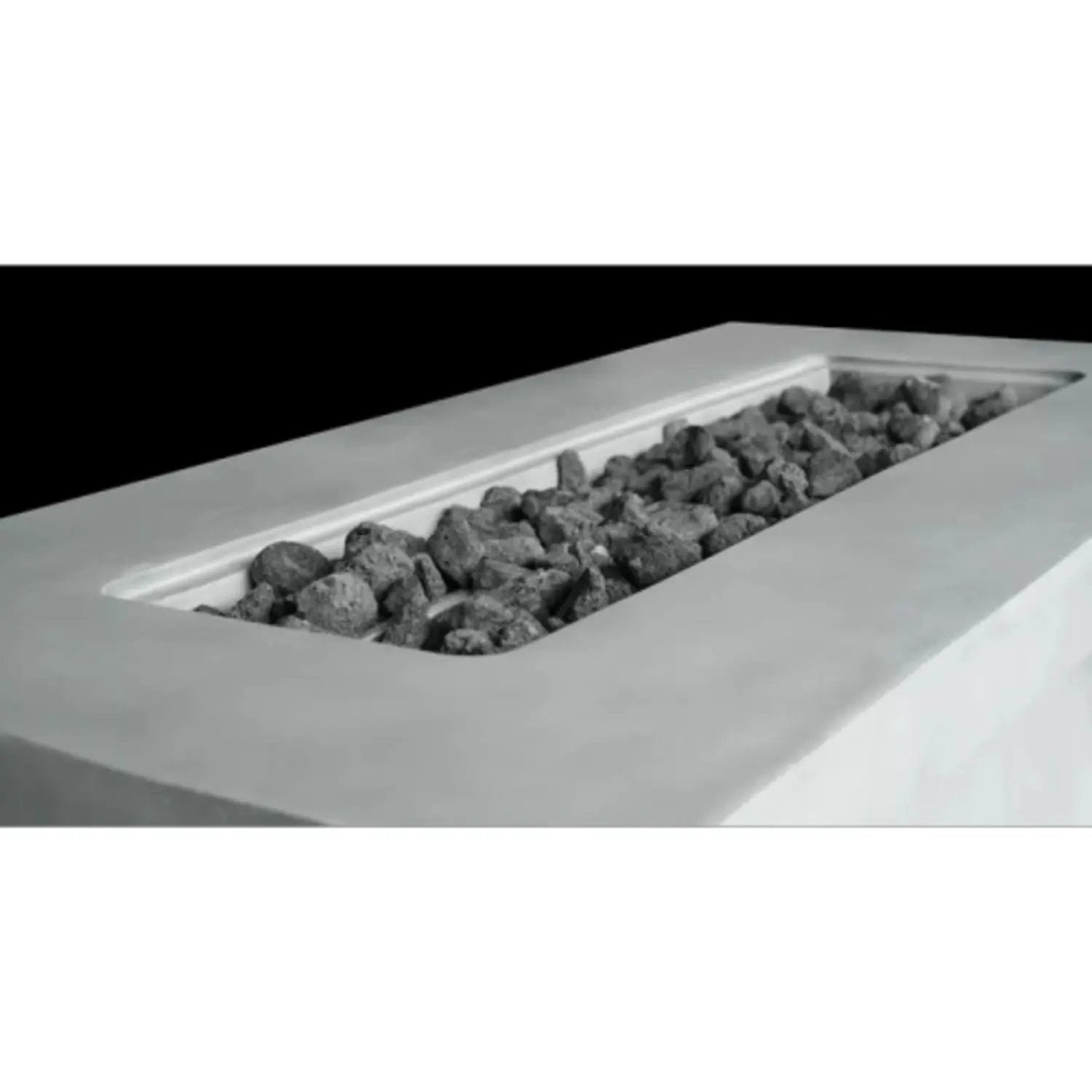 Propane / Natural Gas Outdoor Fire Pit Table - Gray by Unique Piece Furniture