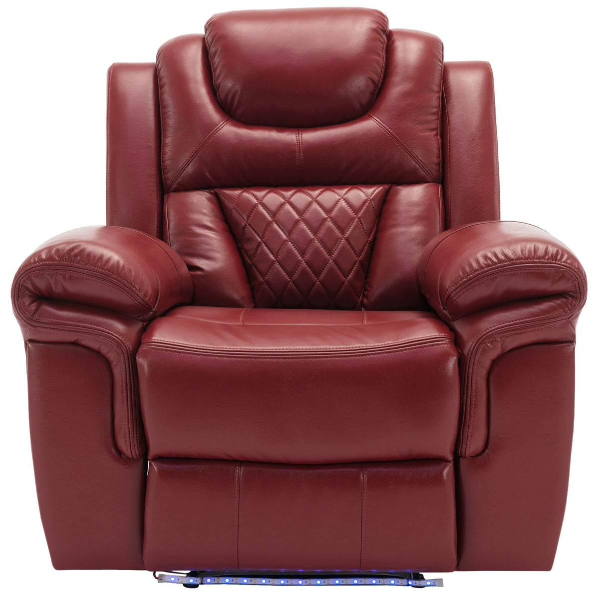 Home Theater Seating Manual Recliner Chair With Led Light Strip For Living Room, photo 13 of 13
