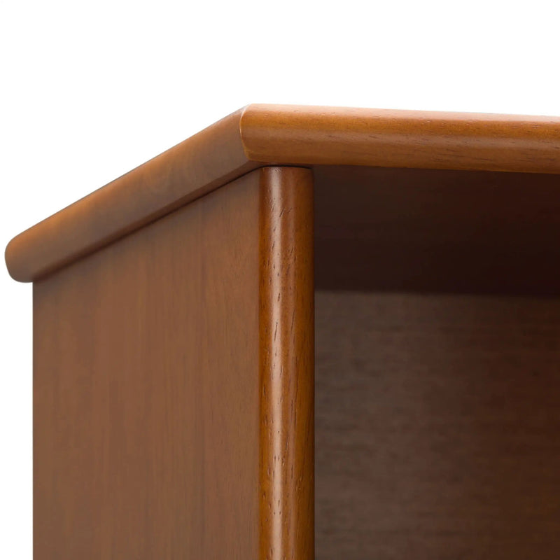 Draper - Mid Century Wide Bookcase And Storage Unit by HouseOfZazla
