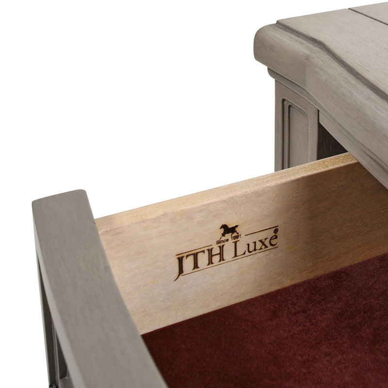 Dauphin - 3 Drawer Accent End Table by HouseOfZazla