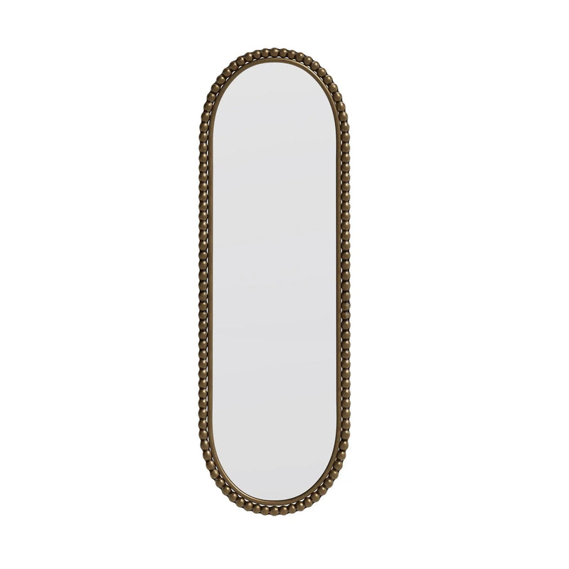 Oval Retro Mirror, Wall Hanging Mirror For Living Room by HouseOfZazla
