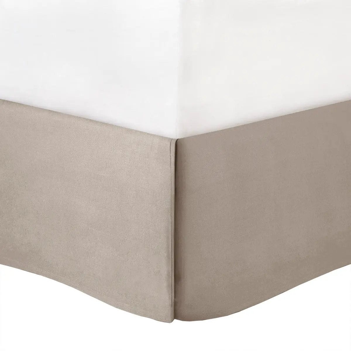 7 Piece Tufted Comforter Set Taupe Queen by HouseOfZazla