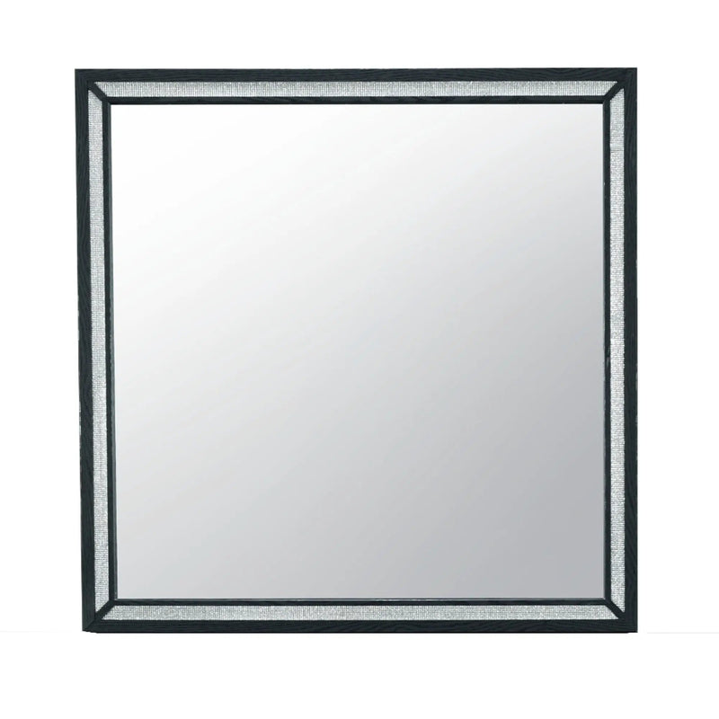Carlos - 5 Pieces Queen Bedroom Set - Black by HouseOfZazla