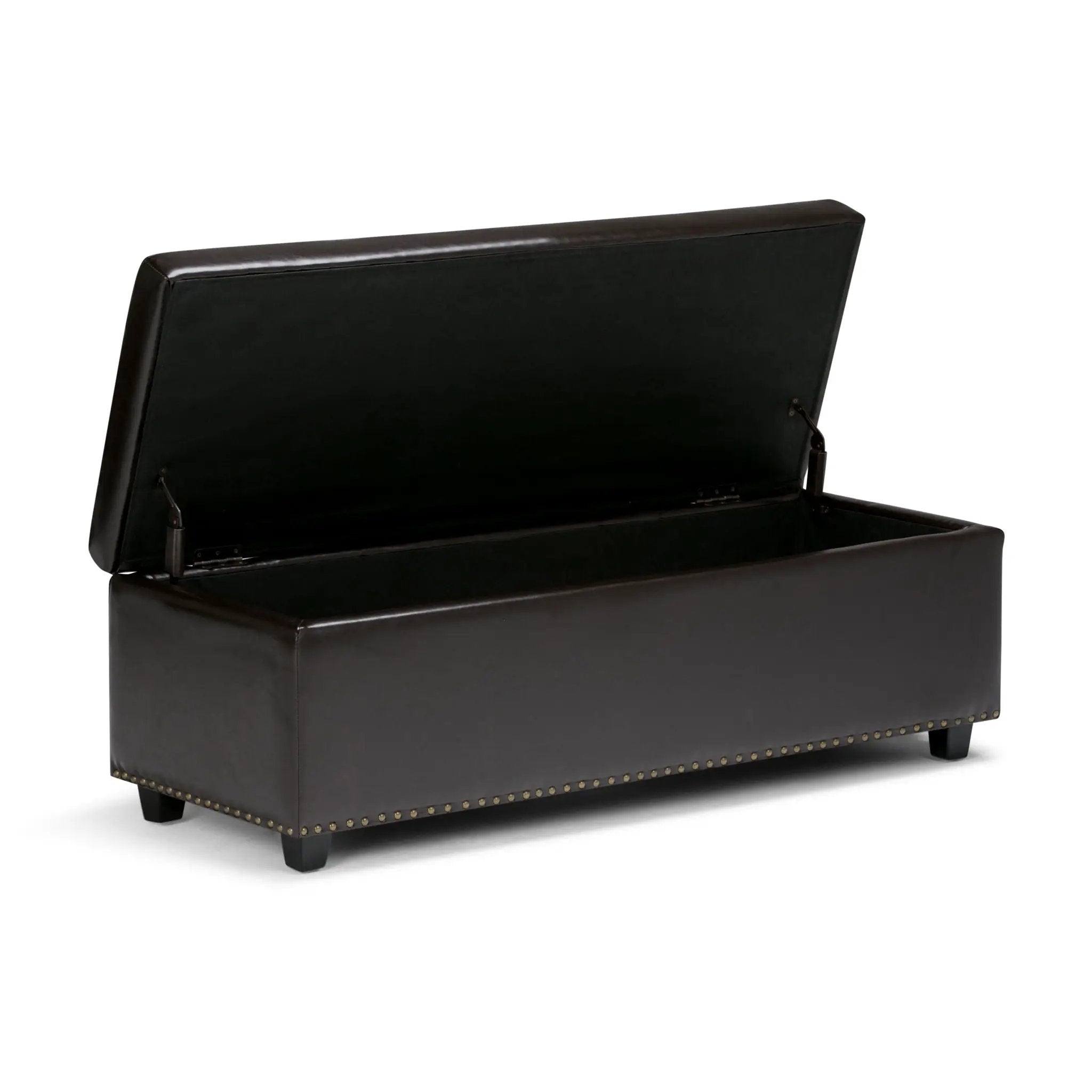 Hamilton - Storage Ottoman - Coffee Brown by Unique Piece Furniture