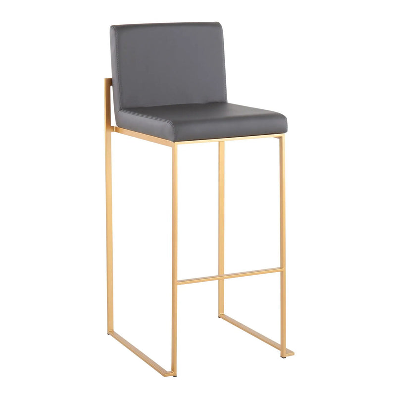 Fuji - Contemporary Design High Back Barstool by HouseOfZazla