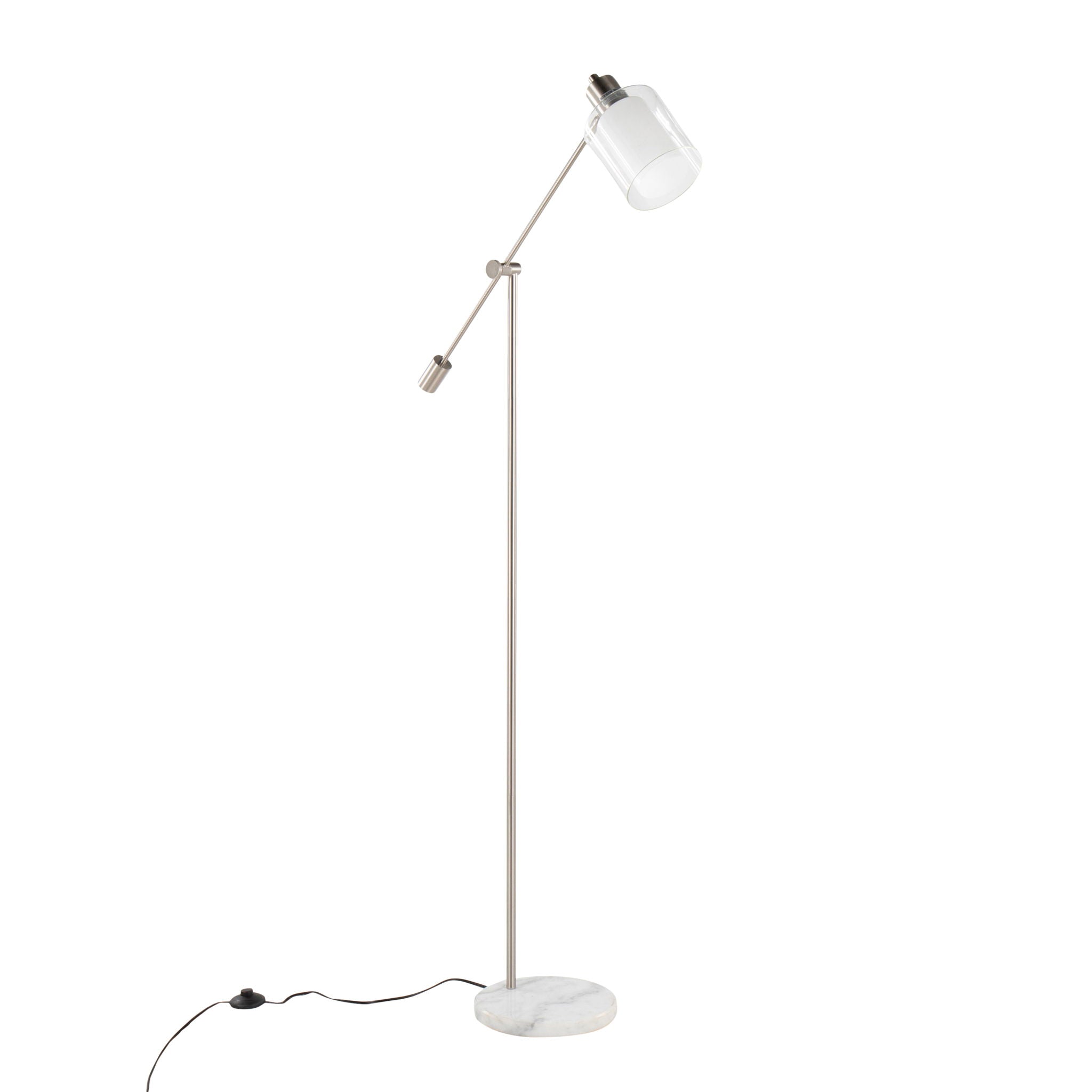 Marcel - Contemporary / Glam Floor Lamp by HouseOfZazla