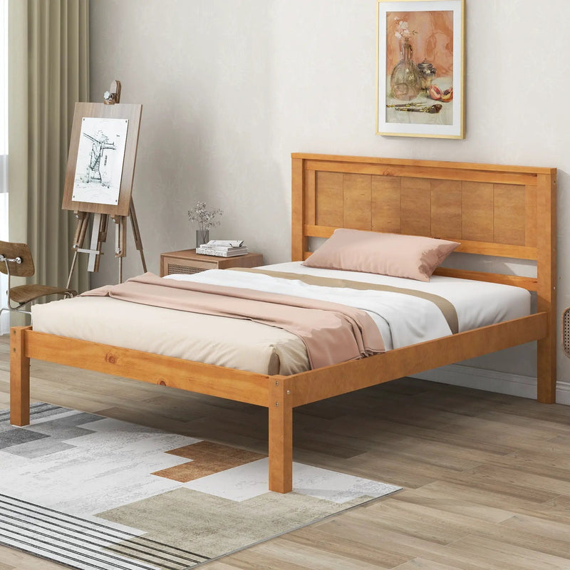 Platform Bed Frame With Headboard by Unique Piece Furniture