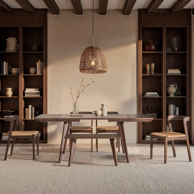 Capri 47-78.5" Solid Dining Table by HouseOfZazla