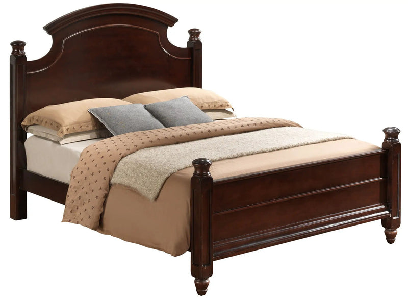Bed Hand Carved Traditional by HouseOfZazla