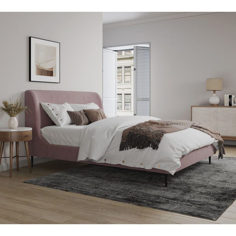 Heather - Modern Upholstered Bed by HouseOfZazla