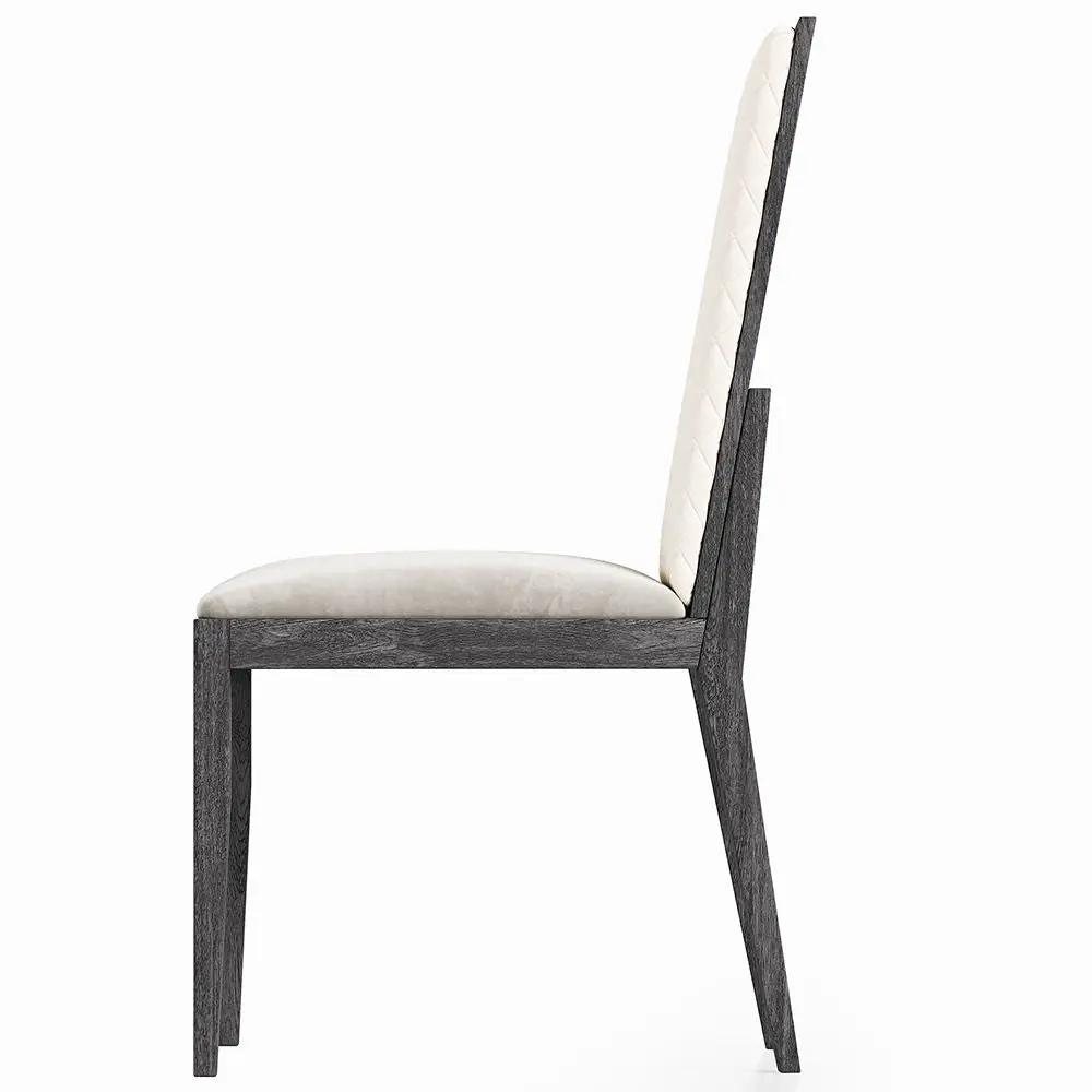 Venezia - Synthetic Leather Side Chair (Set of 2) - Gray by Unique Piece Furniture