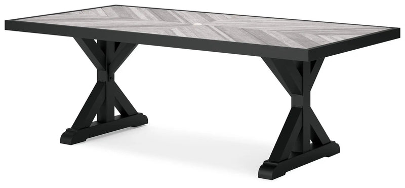 Beachcroft - Rect Dining Table W/Umb Opt by Unique Piece Furniture