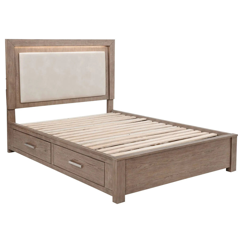 Kenora 5-piece Queen Bedroom Set Barley Brown by Unique Piece Furniture