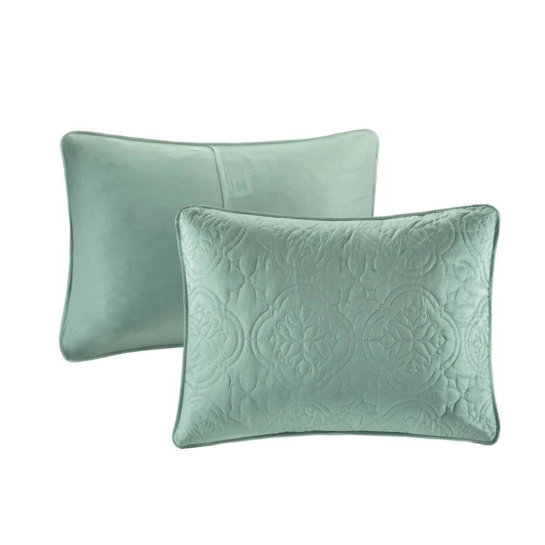 3 Piece Reversible Bedspread Set Seafoam King/Cal King by HouseOfZazla