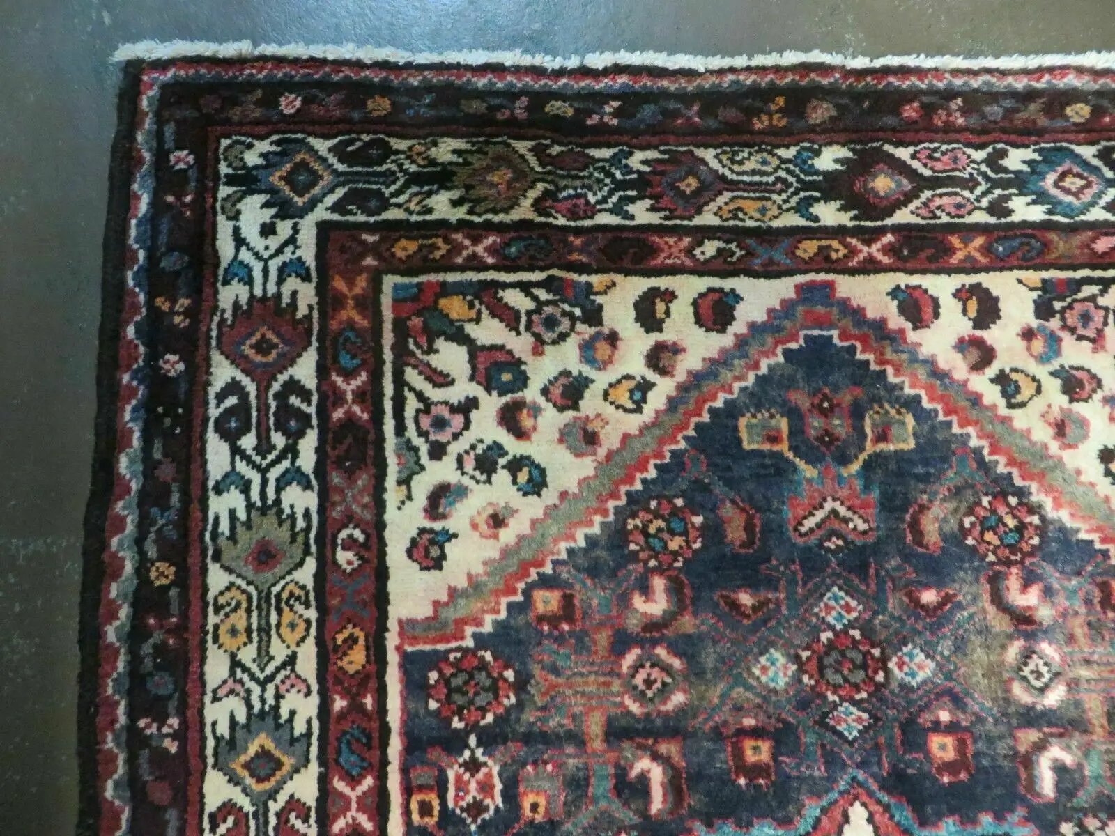 3' 6" X 10' 3" Antique Handmade Turkish Wool Runner Rug by Jewel Rugs