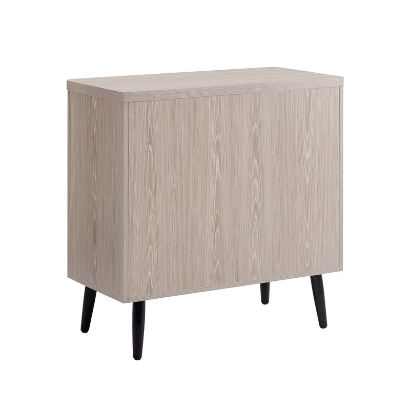 Jodie - Fluted Accent Cabinet - Oak by HouseOfZazla