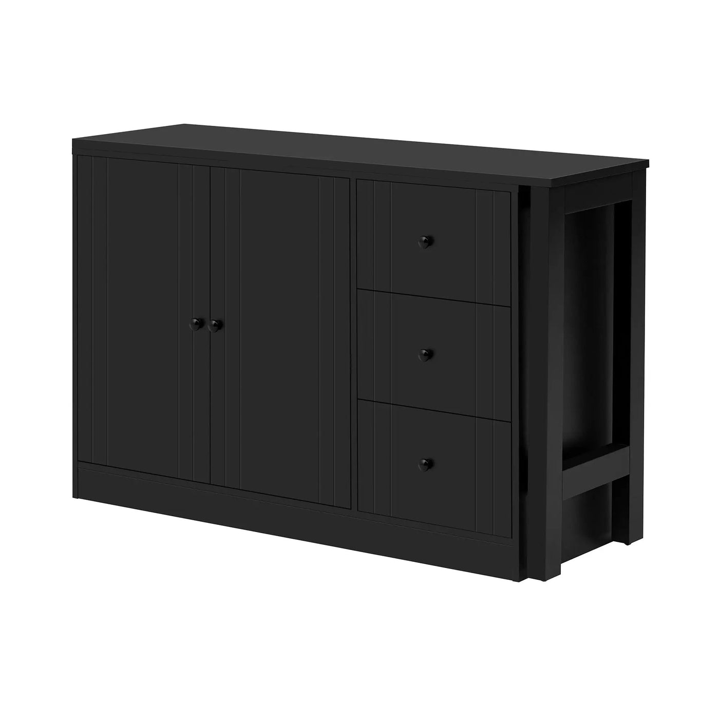 U Style 89.7'' Wooden Sideboard with Extendable Table by HouseOfZazla