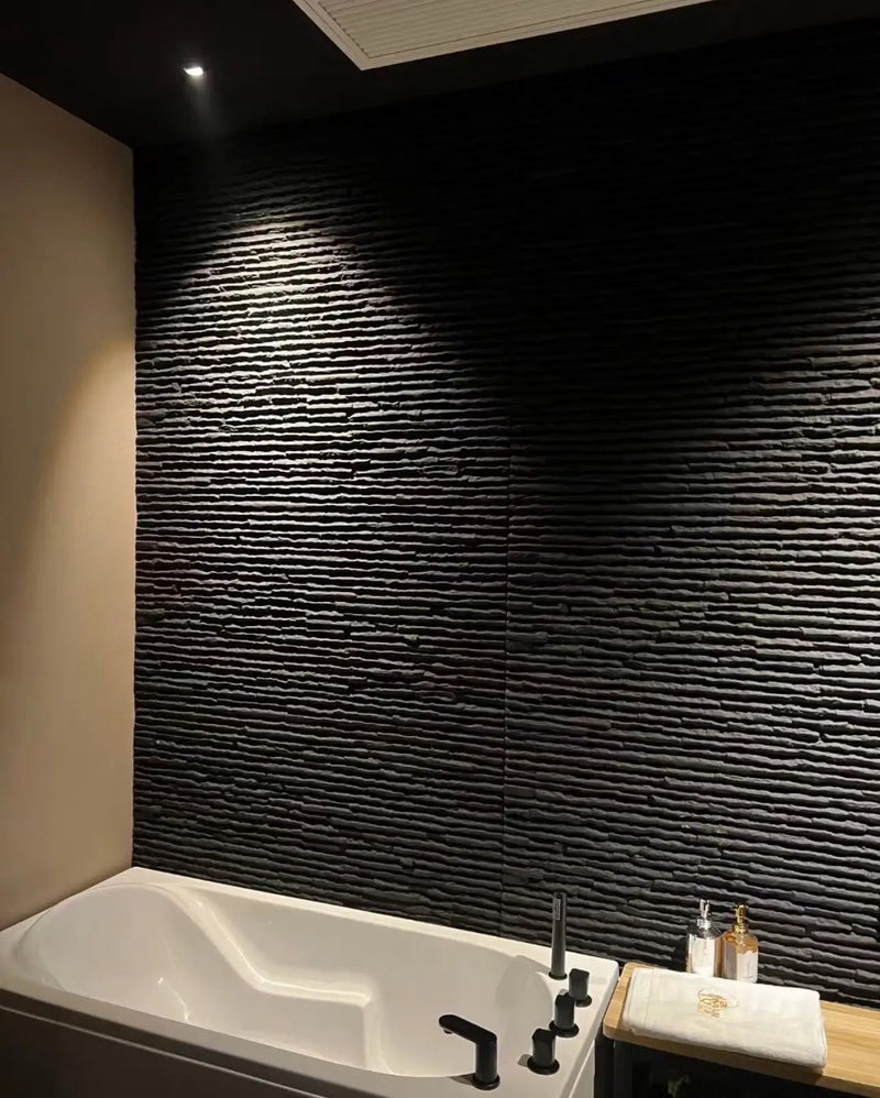 3D Faux Stone Wall Panels - 12 PCS PU Wainscoting, photo 4 of 10